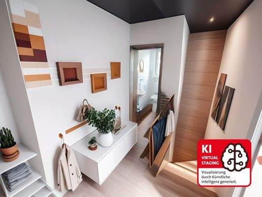 Gäste-WC u. Kellerabgang