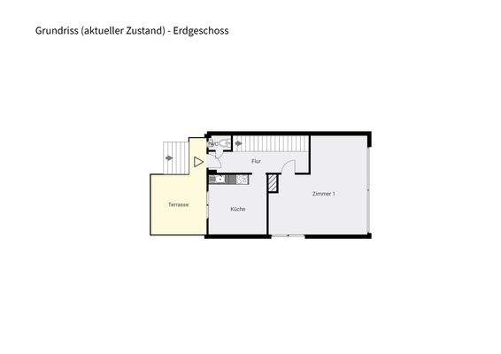 Grundriss - aktueller Zustand - EG