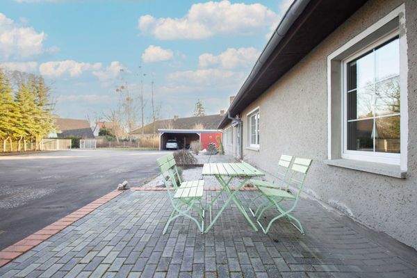 Eingangsbereich Unausgebaute Doppelhaushälfte