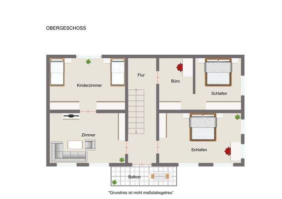 GRUNDRISS OBERGESCHOSS