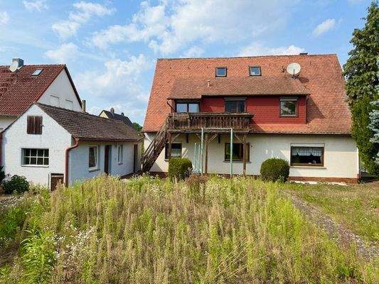 Hausansicht Gartenseite
