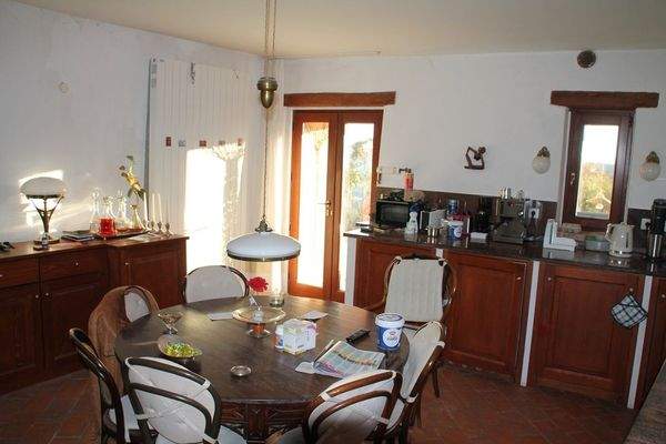 Die Küche im Haupthaus