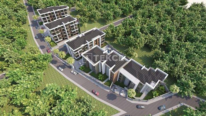 Low-Rise Apartments in a Gated Complex in Kuşadası