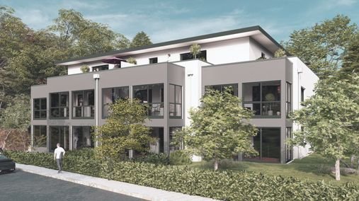 Balkone mit Sichtschutz