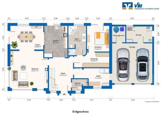 Grundriss Erdgeschoss