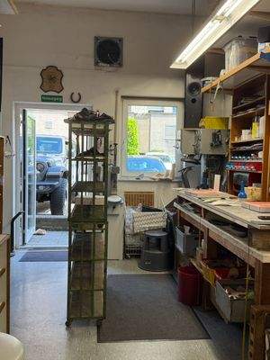 Zugang zum Parkplatz, Werkstatt Raum 2