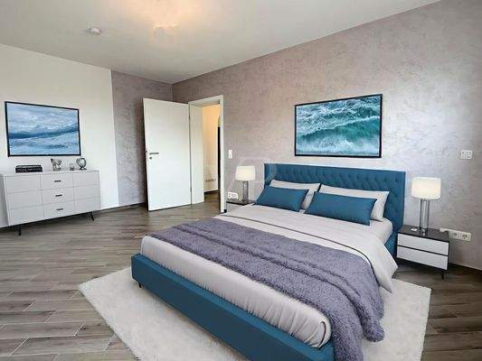 Beispielmöblierung Schlafzimmer 1