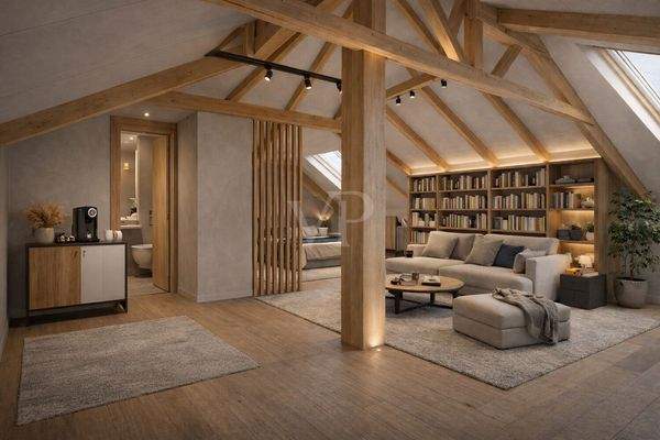 Visualisierung Dachgeschossausbau