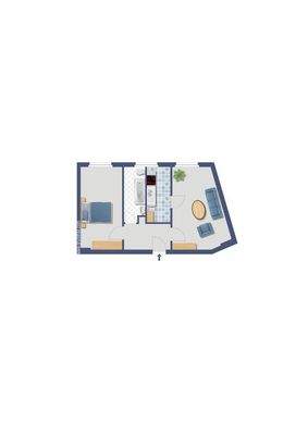 Visualisierter Grundriss