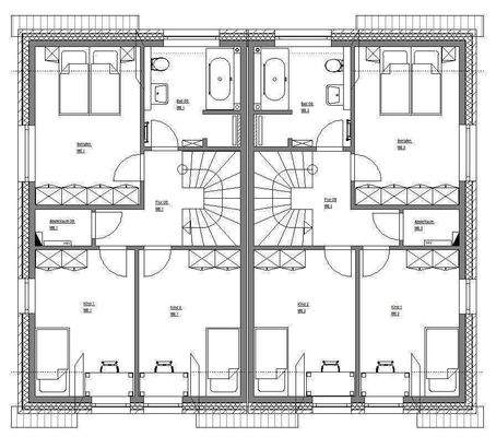 Grundrissvariante Obergeschoss