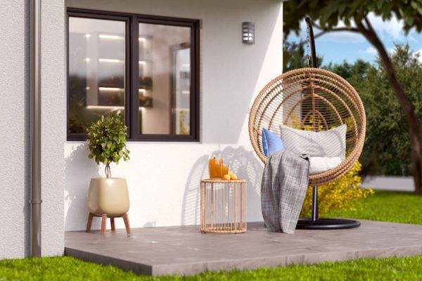 Perspektive Nordwest Terrasse EG - Variante / Änderungen vorbehalten