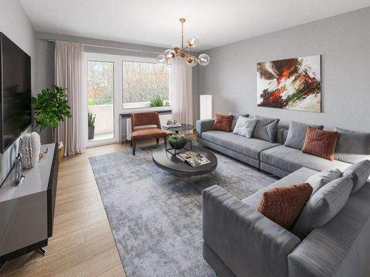 Wohnzimmer gestaltet