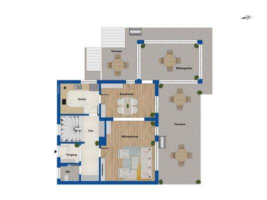 Grundriss Erdgeschoss