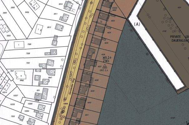 Ausschnitt Bebauungsplan
