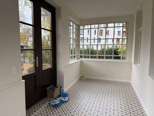 Teilansicht Wintergarten