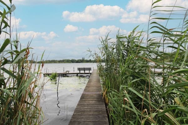 Wassersteg und Bootsliegeplätze