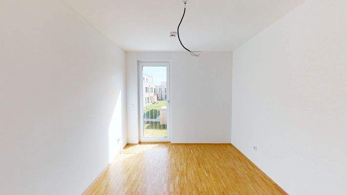 Schlafzimmer 2 Musterreihenhaus