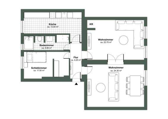 Optimierte Grundrisse