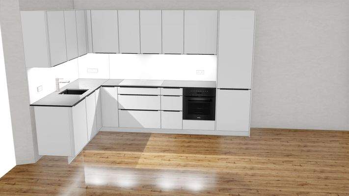 Einbauküche (Visualisierung)