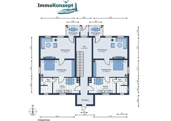 Grundriss Erdgeschoss