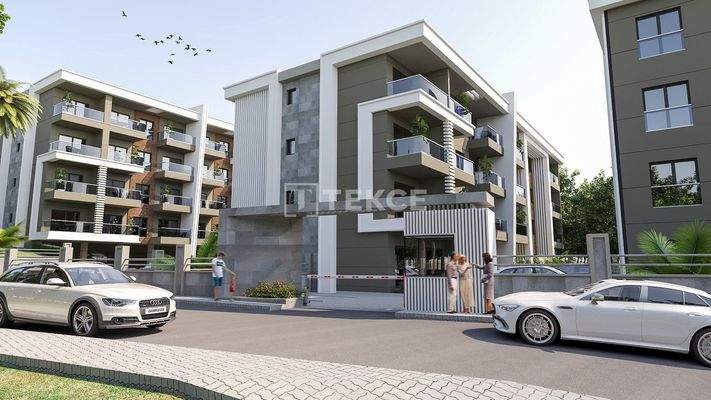 Low-Rise Apartments in a Gated Complex in Kuşadası