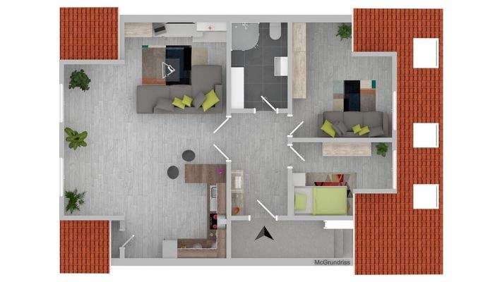 Grundriss Dachgeschoss