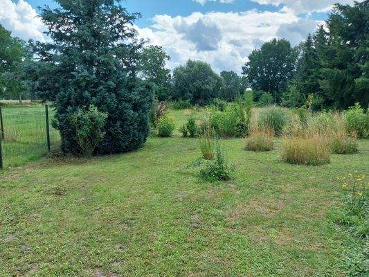hinterer Grundstücksteil mit unverbaubaren Fernbli