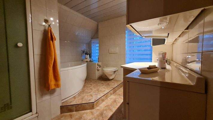 modernes Tageslichtvollbad