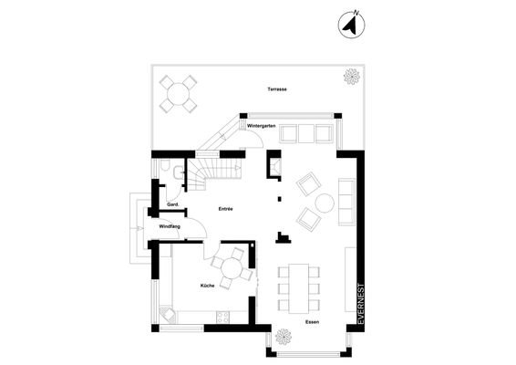 Grundriss Erdgeschoss