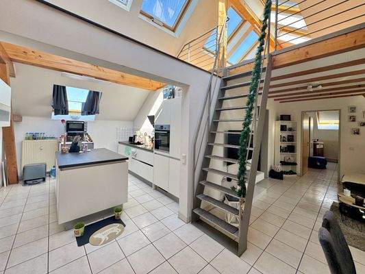 Koch- und Wohnbereich DG