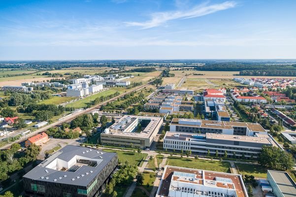 Blick über den Potsdam Science