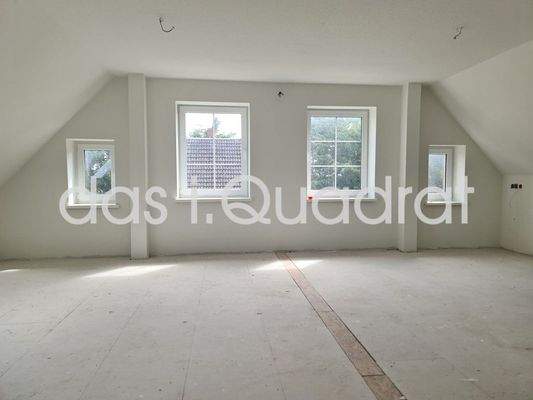 Einfach viel Platz im DG 