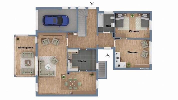 Grundriss Erdgeschoss