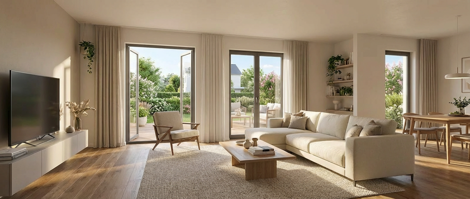 Wohn-Essbereich Einrichtungsbeispiel