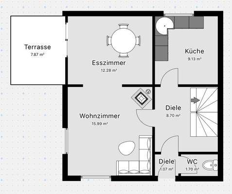 Grundriss Erdgeschoss 