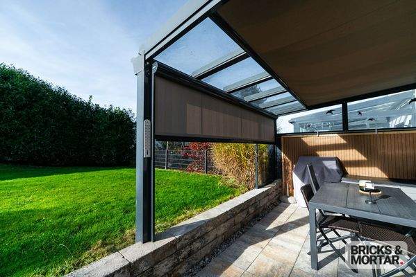 Alu-Glas-Überdachung