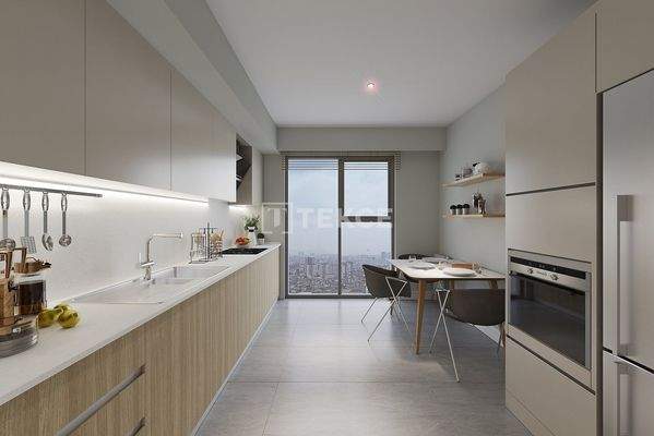 Apartments in İstanbul within a Complex with Facilities