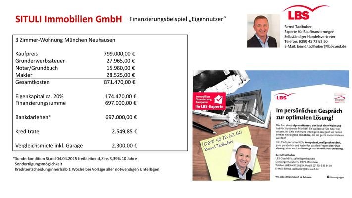 SITULI Immobilien GmbH  MUC Neuhausen Tadlhuber