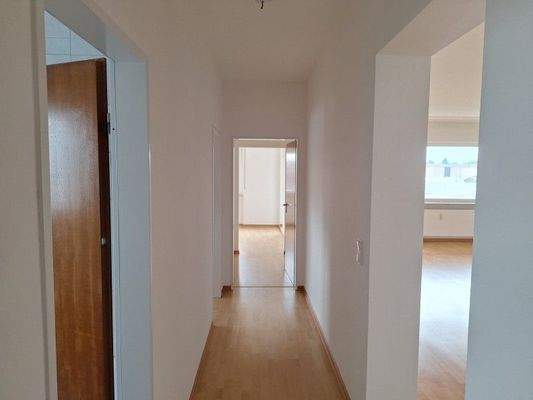 Flur zu den Schlafräumen