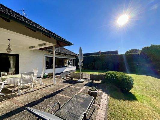 Blick aus dem Garten