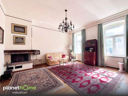 Wohnzimmer EG suedseitig