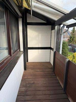 Balkon überdacht
