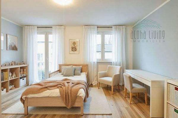 Kinderzimmer 1 (OG)  - Visualisierung Einrichtungsidee