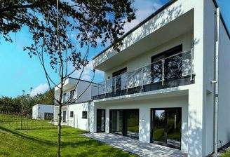 Hausansicht Terrasse