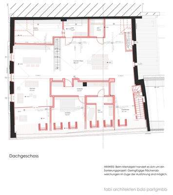 Grundriss Dachgeschoss