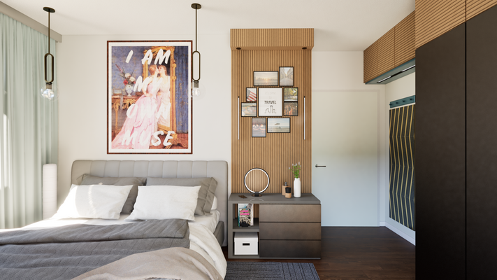 Schlafzimmer (Visualisierung)