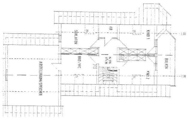 Grundriss Dachgeschoss