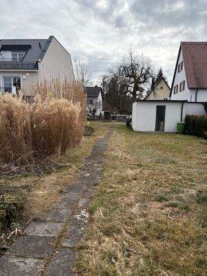 Blick Richtung Straße