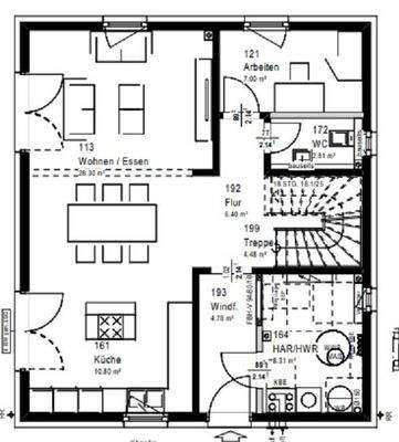 Grundriss EG - Vorschlag