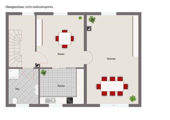 Grundriss Obergeschoss